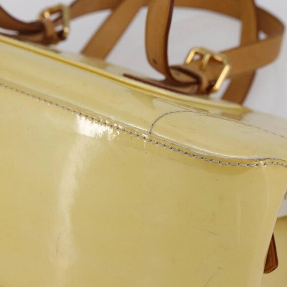 LOUIS VUITTON Monogram Vernis Rosewood Avenue Hand Bag Perle M93508 Auth hk3143 - Picture 5 of 16